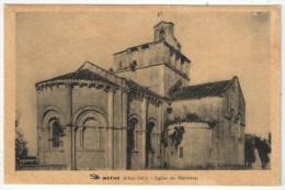 17 - MATHA - Eglise De Marestay - Matha