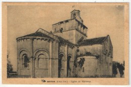 Delcampe - 17 - MATHA - Eglise De Marestay - Matha