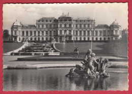 169127 / Vienna Wien -  BELVEDERE CASTLE , FOUNTAIN Satyr USED 1968 Neumarkt In Der Oberpfalz GERMANY Austria - Belvedere