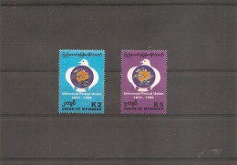 Myanmar ( 256/57 XXX -MNH) - Myanmar (Birmanie 1948-...)