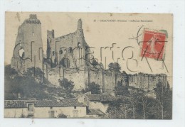 Delcampe - Chauvigny (86) :  Le Château De Barronnial   En 1905 PF. - Chauvigny