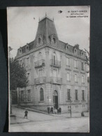 Delcampe - Ref4110 JU CPA Animée De Saint Junien (Limousin) - La Caisse D'Epargne - N°16 - 1919 - Saint Junien