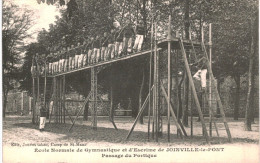 Delcampe - SPORT .... GYMNASTIQUE .... JOINVILLE ... ECOLE ... PASSAGE DU PORTIQUE - Gymnastik