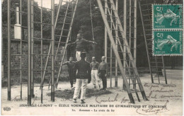 Delcampe - SPORT .... GYMNASTIQUE .... JOINVILLE ... ECOLE ... LES ANNEAUX ... LA CROIX DE FER - Gymnastik
