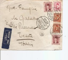 Egypte ( Lettre Par Avion De 1939 Vers L'Italie à Voir) - Covers & Documents