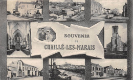 ¤¤  -    CHAILLE-les-MARAIS   -   Souvenir De .........   -  Multivues    -   ¤¤ - Chaille Les Marais