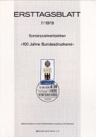 Berlin (West) 1979 Ersttagsblatt Mi 598  [230415ETBI] - 1e Dag FDC (vellen)