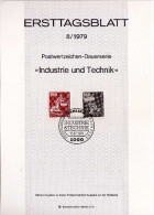 Berlin (West) 1979 Ersttagsblatt Mi 584-585  [230415ETBI] - 1e Dag FDC (vellen)