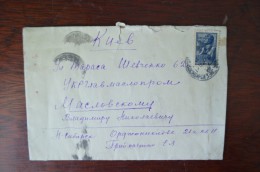 Envelope Russia  Novosibirsk Kiev - Lettres & Documents