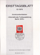 Berlin (West) 1979 Ersttagsblatt Mi 600  [230415ETBI] - 1° Giorno – FDC (foglietti)