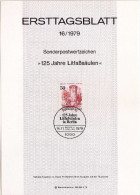 Berlin (West) 1979 Ersttagsblatt Mi 612  [230415ETBI] - 1e Dag FDC (vellen)