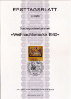 Berlin (West) 1980 Ersttagsblatt Mi 633  [230415ETBI] - 1e Dag FDC (vellen)