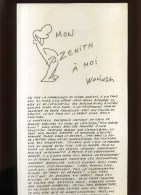 -  WOLINSKI  PAR WOLINSKI . PLANCHE LIBRE D´UN PORTFOLIO CANAL + . 1989 . - Wolinski