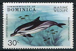 (cl.28 - P14) Dominique ** N° 604 (ref. Michel Au Dos) -  Cétacé - - Dominica (1978-...)