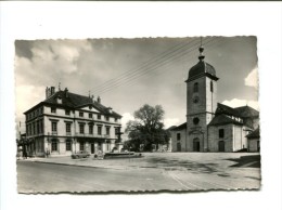 Delcampe - CP - CHAMPAGNOLE (39) Place Du 3 Septembre La Mairie Et L Eglise - Champagnole