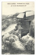 Delcampe - CPA - FORT DE LONCIN - Ecroulement De La Coupole Par Un Seul Obus Allemand De 42e  // - Ans