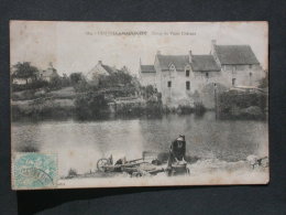 Delcampe - Ref4134 JU CPA Animée De Chatelus Malvaleix (Limousin) - Etang Du Vieux Chateau - N°224 - 1905 - Chatelus Malvaleix