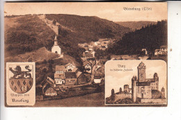 Delcampe - 5441 VIRNEBURG, Ortsansicht, Alte Burg - Mayen