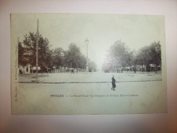 Delcampe - 2zka - CPA  - PUTEAUX - Le Ront-point Des Bergères Et Avenue Saint-Germain - [92] - Hauts De Seine - Puteaux