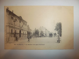 Delcampe - 2zkf - CPA  N°130 - PUTEAUX - La Mairie Et Le Quai National  - [92] - Hauts De Seine - Puteaux