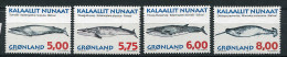 (cl.28 - P20) Groenland ** N° 284 à 287 (ref. Michel Au Dos) - Mammifères Marins - - Unused Stamps
