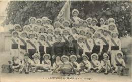 Delcampe - CHALLANS      ETOILE DU MARAIS   GROUPE   ENFANT   FANFARE - Challans