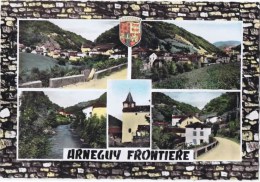 Delcampe - Cpsm ARNEGUY FRONTIERE Multivues - Arnéguy