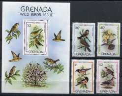 Grenada                  913/916  **  +  BF  86 **    Oiseaux/birds - Grenada (1974-...)
