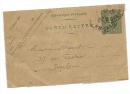 Carte Lettre De Toulouse Pour Toulouse 1916   130 CL 7  N° 725 - Letter Cards