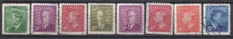 CANADA - Yvert - 231 - 233 - 234 - 237 A - 238 - 239 - 239A - 240 -  - George VI - Cote1,80 € - Other & Unclassified