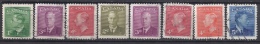 CANADA - Yvert - 231 - 233 - 234 - 237 A - 238 - 239 - 239A - 240 -  - George VI - Cote1,80 € - Autres & Non Classés