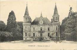 Delcampe - Depts Div - Maine Et Loire -ref AA106 - Chemille -  Chateau De Salboeuf  - Theme Chateaux  - Carte Bon Etat - - Chemille