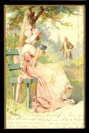 Delcampe - E. Docker / Around Year 1904 / Old Postcard Circulated 1905 - Döcker, E.