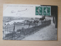Delcampe - Beaumont Sur Oise - La Promenade Du Chateau - Beaumont Sur Oise