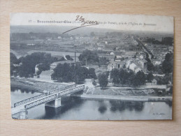 Delcampe - Beaumont Sur Oise - Panorama De Persan, Pris De L'eglise De Beaumont - Beaumont Sur Oise
