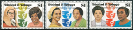 1980 Trinidad & Tobago Décennie Des Nations Unies Pour La Femme Set MNH** B492 - Trinité & Tobago (1962-...)