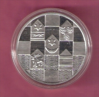 KROATIE 150 KUNA 1995 ZILVER PROOF 5e VERJ.ONAFHANKELIJKHEID KM28 SCARCE - Croazia