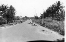 Delcampe - ABIDJAN CARTE PHOTO D´UN CYCLONE ? NUMERO 4 - Elfenbeinküste