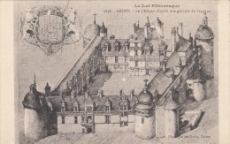 Assier - Le Château D'après Une Gravure De L'époque - 1928 - Assier