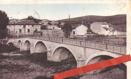 Delcampe - QUISSAC   LE PONT    ANNEE 1950 - Quissac