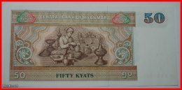 * POTTERY (1994-1997)★ MYANMAR ★ 50 KYATS (1997)! UNC CRISP! LOW START ★ NO RESERVE! - Myanmar