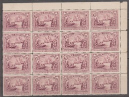EMISSÕES GERAIS- Colónias De África -1898, 4º Centº Desc. Cam. Mar. P/ Índia, 10 R. (BLOCO C/ 16) ** MNH  MUNDIFIL  Nº 3 - Africa Portoghese