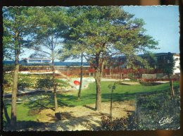 Delcampe - CPM Non écrite 91 DOURDAN   VVF  Pavillon Central Et Le Théâtre De Verdure - Dourdan