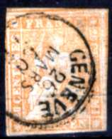 Svizzera-016 - 1854 - Y&T: N. 29 (o) - Privo Di Difetti Occulti. - Used Stamps