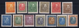 Iceland: 1902 Mi Nr 35 - 47  MNH/**  Postfrisch Fa 63 - 75 - Nuevos