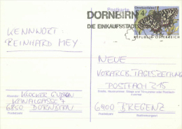 6850 Dornbirn Einkaufsstadt Osterluzeifalter - Briefe U. Dokumente