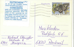 6900 Bregenz Osterluzeifalter - Brieven En Documenten