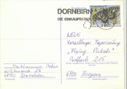 6850 Dornbirn Einkaufsstadt Osterluzeifalter - Brieven En Documenten