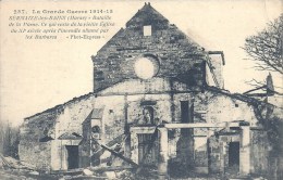 Delcampe - CHAMPAGNE ARDENNE - 51 - MARNE - SERMAISE LES BAINS - Bataille - Eglise Détruite - Sermaize-les-Bains