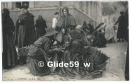 Delcampe - Corse - Le Marché (animée) - N° 19 - Corse